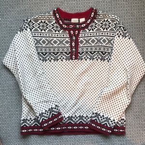 ll bean holiday sweater ☃️